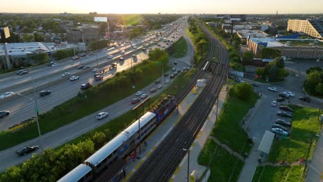 Transportation-in-huge-American-city