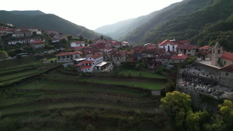 Picturestique-Portuguese-Village-of-Sistelo,-Portugal