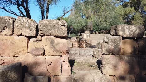 La-Ciudad-De-Ruinas-Romanas-En-El-Estado-De-Tipaza,-Argelia.