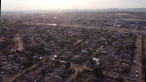 Drone-Video-of-Mbare-High-Density-Suburb-Township-In-Harare,-Zimbabwe