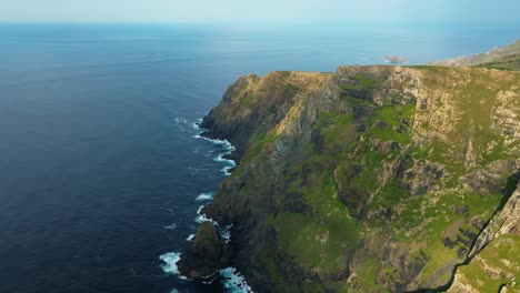 Rugged-Sheer-Cliffs-Of-Serra-Da-Capelada-Near-Cabo-Ortegal-In-Province-La-Coruna,-Galicia,-Spain
