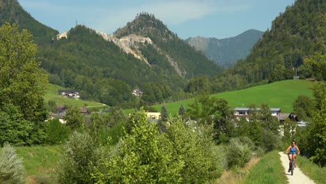 Outskirts-of-Spa-Town-Bad-Ischl-near-Bicycle-Path