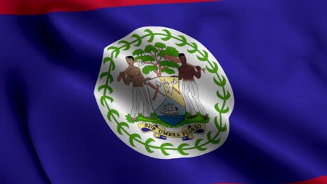 Belize-Flagge