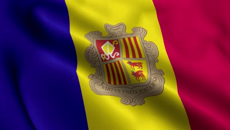 Andorra-Flagge