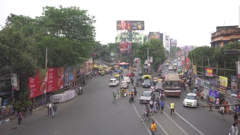 Material-De-Archivo-De-La-Calle-De-La-Ciudad-De-Kolkata