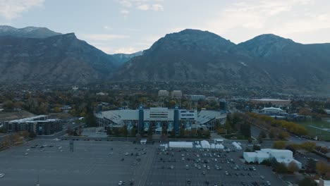 Brigham-Young-University-football-stadium-and-campus---aerial-parallax