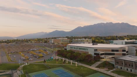 Utah-Valley-University-UVU-campus-aerial-parallax-reveal