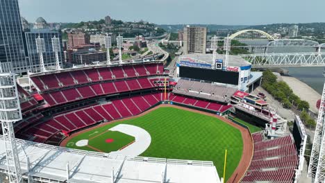 Der-Great-American-Ball-Park-Ist-Das-MLB-Stadion,-Die-Heimat-Der-Cincinnati-Reds