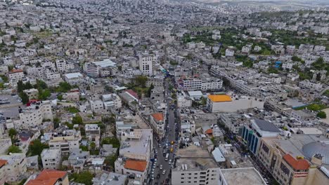 Luftaufnahme-Der-Palästinensischen-Stadt-Hebron-Im-Südlichen-Westjordanland