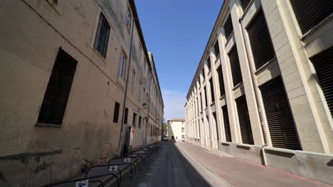Montpellier-Während-Der-Sperrung-Geschlossene-Universität-Frankreich