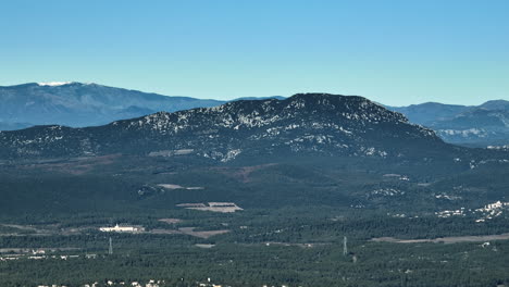 Famous-Pic-Saint-loup-mountain-near-Montpellier-aerial-sunny-day