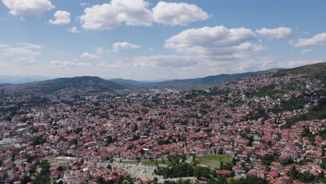 Sprawling-capital-city-of-Sarajevo-in-Bosnia-and-Herzegovina