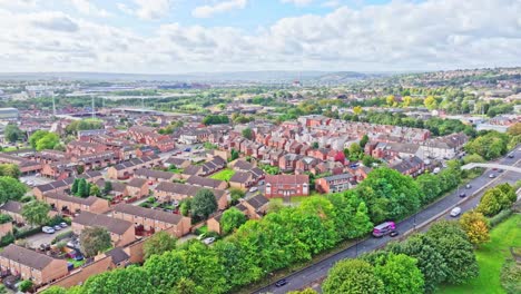 Villages-In-Suburban-District-In-The-City-Of-Rotherham-In-South-Yorkshire,-England