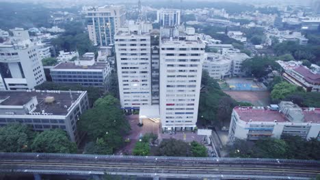 Cinematic-Footage-Of-Hyderabad's-Most-Famous-Metro-And-Railway-Tracks