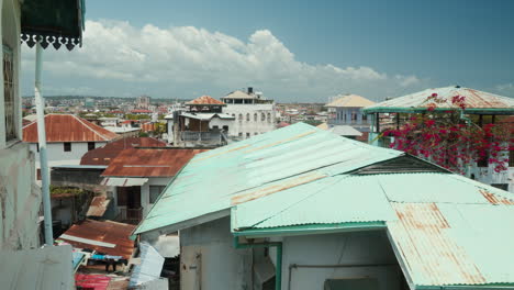 Zanzibar-Stone-Town-cityscape-with-traditional-rooftops