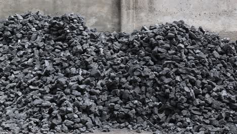 Blick-Auf-Die-In-Der-Industrie-Verwendete-Kohle