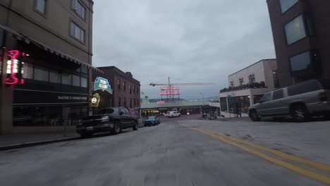 Seattle's-Pike-Public-Market-and-neighborhood---first-person-view-drone