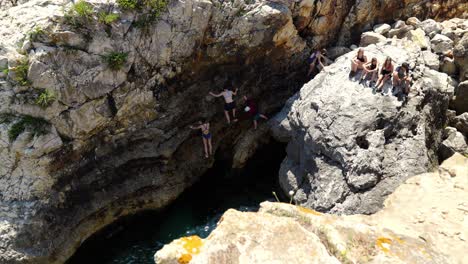 Cliff-diving