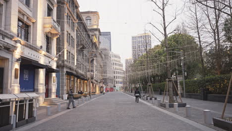 Empty-Streets-of-Shanghai-Days-Before-City-Wide-Covid-19-Pandemic-Lockdown-in-2022