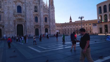 Vista-Estática-De-La-Cúpula,-Italia.