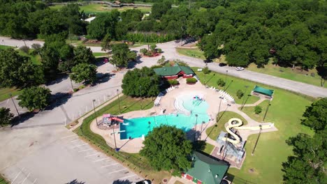 Aerial-footage-of-the-Gainesville-City-Swimming-Pool