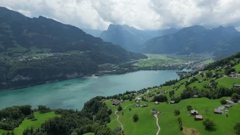 Amden,-Ein-Faszinierendes-Zeugnis-Der-Natürlichen-Schönheit-Der-Alpinen-Wunderlandschaft