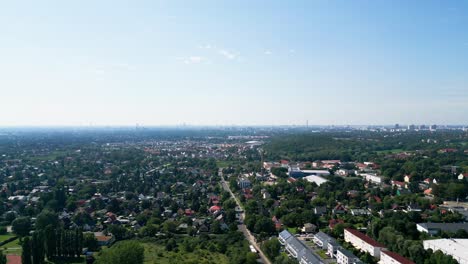 Capturing-the-iconic-Berlin-skyline-from-afar-on-a-warm,-sunny-summer-day
