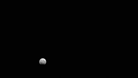 Mondfinsternis,-Oktober-2023,-Erdschatten-über-Dem-Mondboden,-Der-Sich-Durch-Den-Gipfel-Bewegt