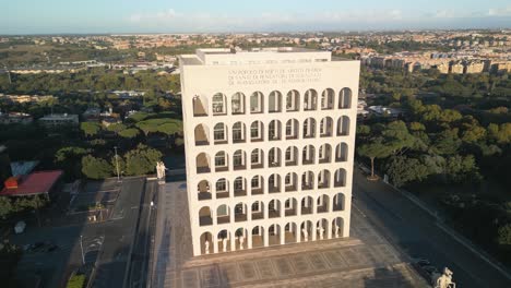 Palace-of-Italian-Civilization---Cinematic-Establishing-Drone-Shot