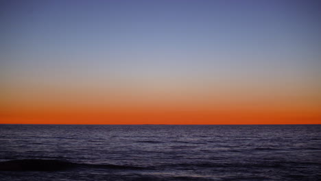 Die-Sonne-Geht-über-Dem-Pazifischen-Ozean-An-Einem-Strand-In-San-Diego-Unter