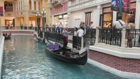 Las-Vegas-hotel-casino-the-Venetian-with-river-and-gondolier-tourist-destination