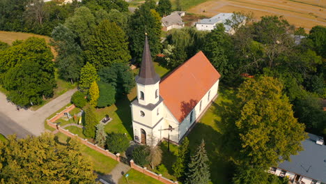 drone-shot-of-Church-of-st