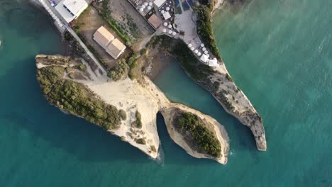 Korfu-Insel-Canal-D&#39;Amour-Im-Sidari-Gebiet-Mit-Dem-Berühmten-Canal-D&#39;Amour
