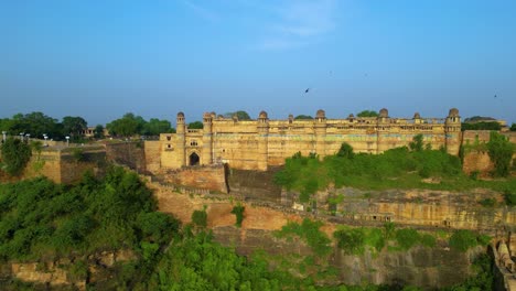 Gwalior-Fort-Aerial-View-Dji-Mini-3pro