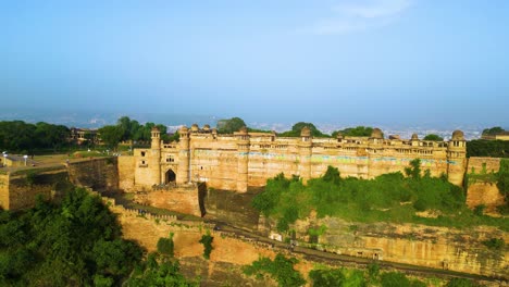 Gwalior-Fort-Luftaufnahme-DJI-Mini-3pro