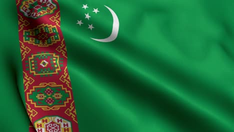 Bandera-De-Turkmenistán