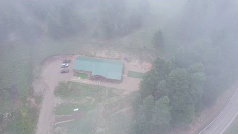 Foggy-mountain-cabin-in-the-woods