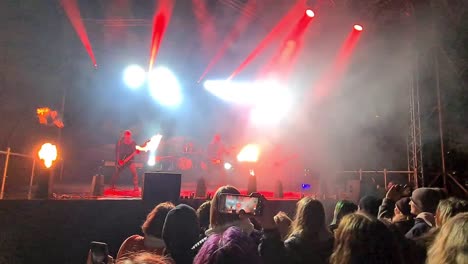 Rockkonzert-Von-Metsatöll-In-Tartu-Mit-Großer-Show