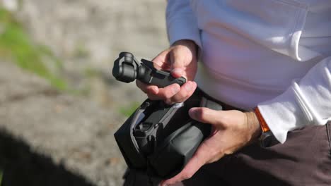 Estuche-De-Transporte-Independiente-Con-Apertura-Para-Cámara-Portátil-4k-Estabilizada-De-3-Ejes-Con-Accesorios