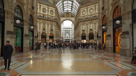 Galleria-Vittorio-Emanuele-II-is-often-nicknamed-il-salotto-di-Milano-,-due-to-its-numerous-shops-Like-Prada-and-Louis-Vuitton