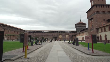 Towers-and-Gates-of-Sforzesco-Castle
