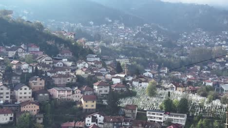 SARAJEVO:-Cemetery-walks-evoke-contemplation,-inviting-connection-to-Sarajevo's-poignant-cultural-heritage