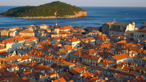Ciudad-Histórica-Del-Casco-Antiguo-De-Dubrovnik,-Croacia.