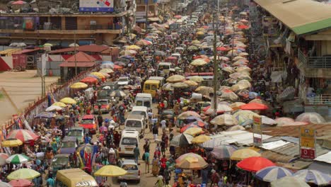 aerial-of-busy-traffic-road-nearby