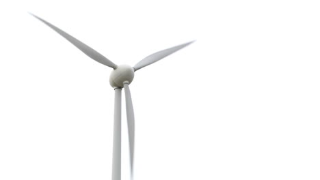 Wind-turbine-on-white