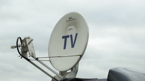 Satellite-dish-antennas-under-sky