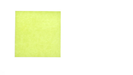 Yellow-sticker-isolated-on-white-background