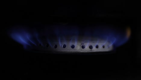 Gas-burning-from-a-kitchen-stove