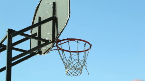 Basketball-backboard