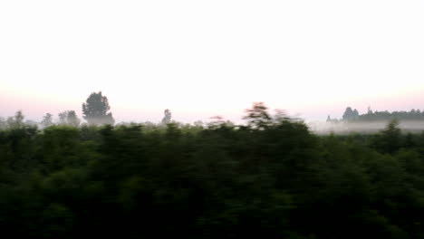 Vorbei-An-Einer-Landschaft-Im-Nebel